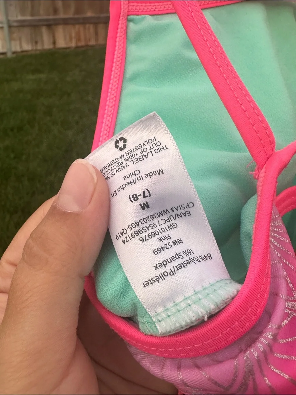 7/8 swimsuit